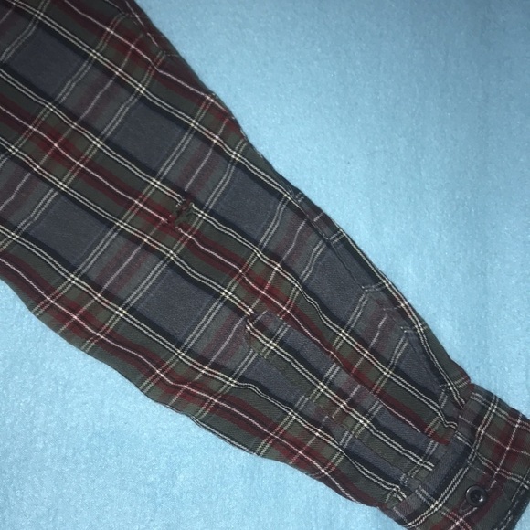 L.L. BEAN Traditional Fit button down plaid 100% cotton with chest pocket size L - Picture 12 of 12